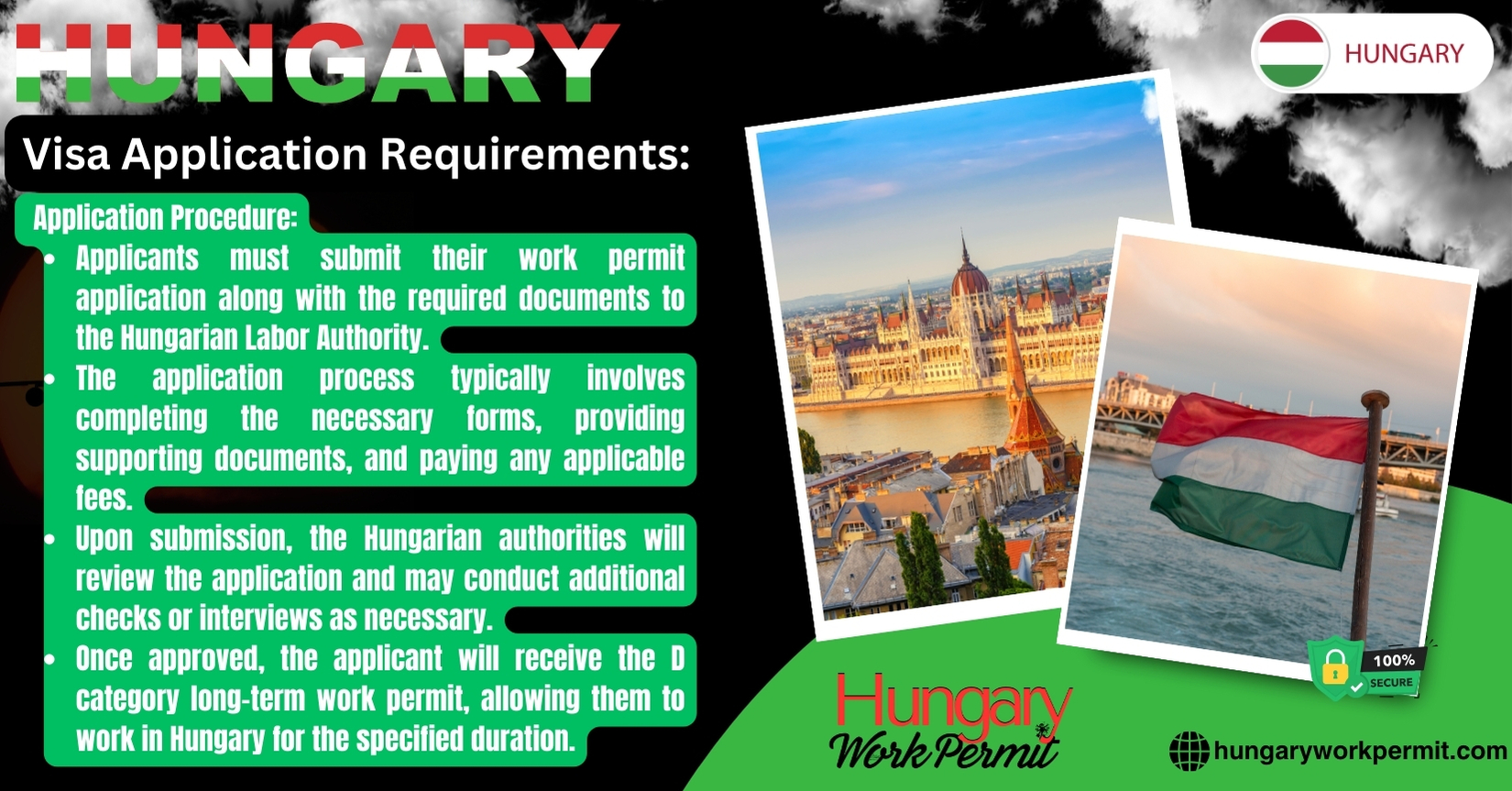 Applying for a Work Permit Visa from Angola to Hungary?