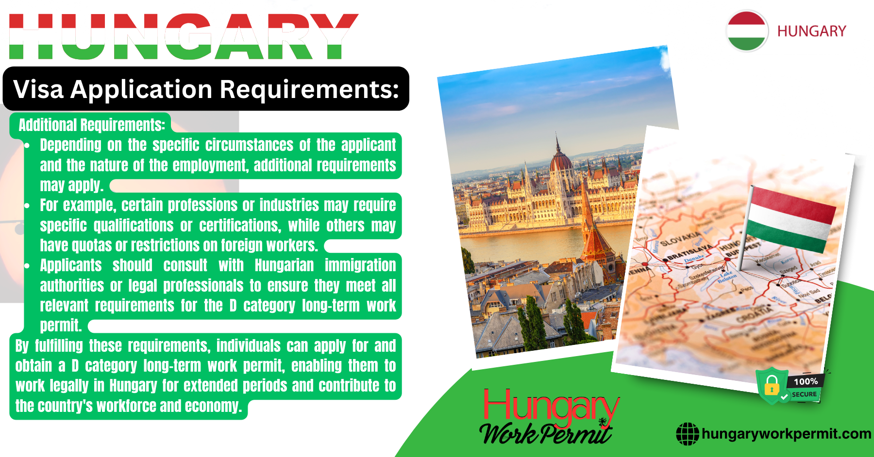 Hungary Work Permit Visa and Business Resident Visa Requirements for Citizens of Norway