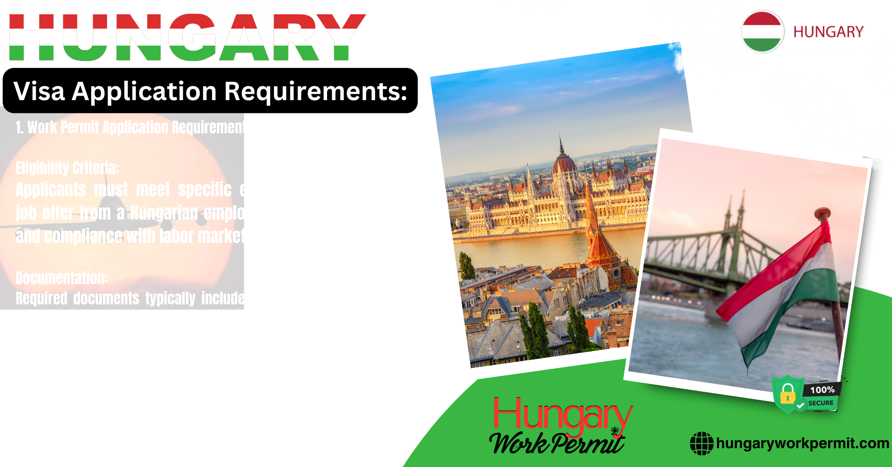 Hungary Work Permit Visa & Business Resident Visa Requirements for Citizens of the Democratic Republic of Congo